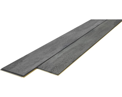 Dekorpaneel 3D Nivello Schiefer hell 10/14x130x1190 mm Vinylbodenbelag mit Klickverbindung