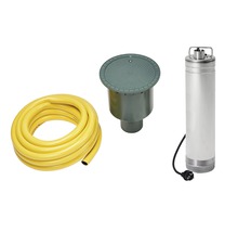 Erdtank 4rain Herkules 3200 L Komplettpaket Garten