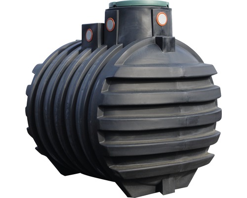 Cuve à enterrer 4rain Mono 5000 l (livraison franco bord de trottoir non déchargée) Réservoir enterré pour eau de pluie