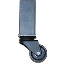 Möbelrolle mit Vierkantrohraufnahme