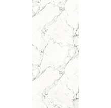 Duschrückwand BREUER Q72 Soft-Touch Dekor Marmor schwarz-weiß 100 x 210 cm-thumb-1