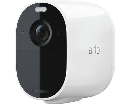 Set 1 caméra Spotlight Arlo Essential blanc caméra de surveillance extérieur sans fil Wi-Fi vision nocturne couleur