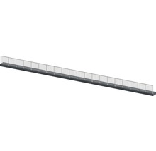 Lange Brücke mit Geländer
