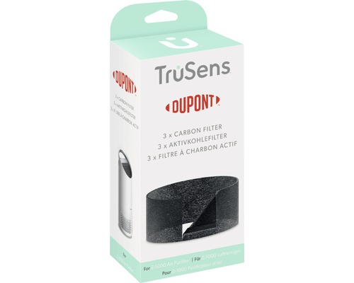TruSens Dupont Luftreiniger Z 1000 Kohlefilter 3er Pack