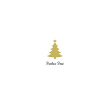 Arbre de Noël avec l''inscription Joyeuses fêtes