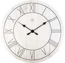 Horloge murale Paul bois blanc Ø 40 cm