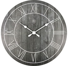 Horloge murale Paul bois noir Ø 40 cm