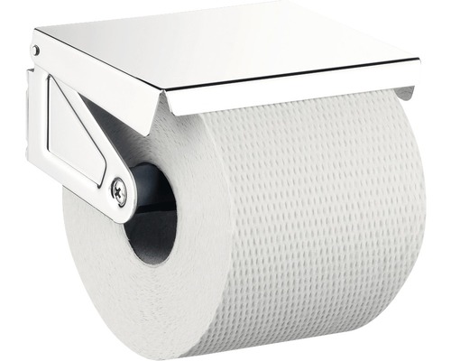 Toilettenpapierhalter mit Deckel aus Metall