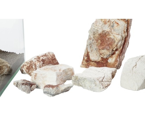 Pierres de décoration pour aquariums