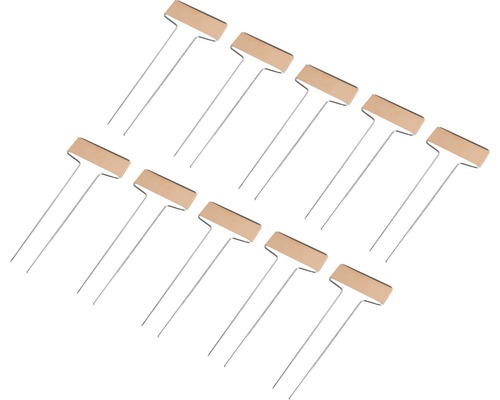 Plusieurs étiquettes de plantes pour le jardinage