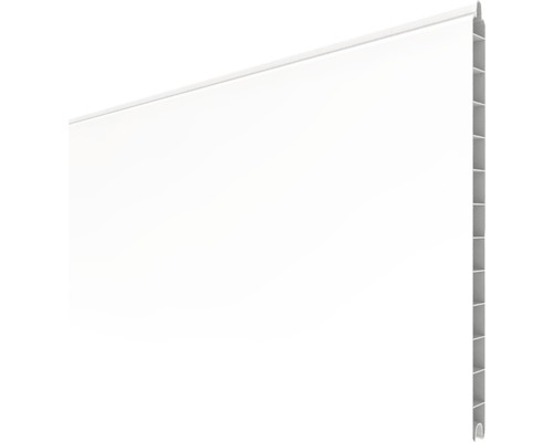 Profilé simple GroJa BasicLine 180 x 30 x 1,9 cm blanc