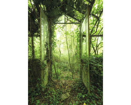 Papier peint panoramique intissé SHX4-158 Greenhouse 4 pces 200 x 280 cm
