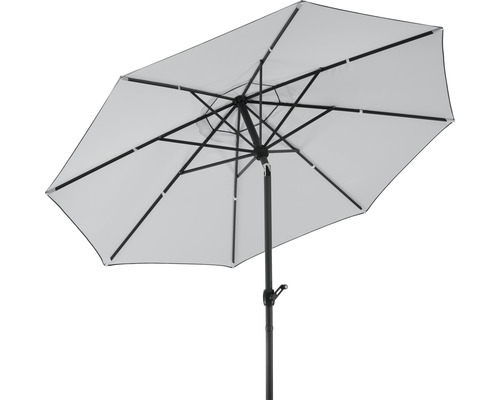 Gartenschirm mit Mast und Stoffbespannung