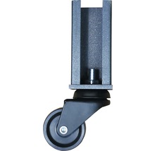 Möbelrolle mit Befestigung