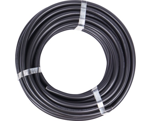 Câble souterrain NYY-J 5x6 mm² noir 25 m