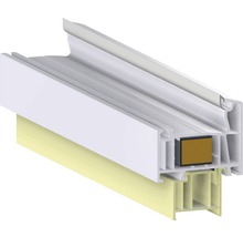 Profilé de raccordement de rebords de fenêtres pour ARON Basic/Comfort 30 mm L:140 cm-thumb-0
