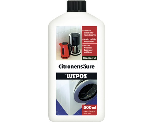 Acide citrique Wepos 0,5 l Acide citrique Wepos 0,5 l