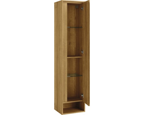 Armoire haute FACKELMANN Natura à droite chêne noueux 166,5 x 38 x 23 cm