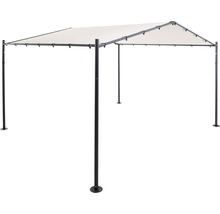Pavillon avec toit en tissu pour le jardin