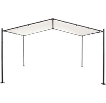 Pavillon avec toit en tissu pour le jardin