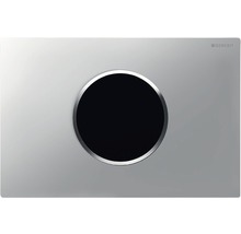 Plaque de commande GEBERIT Sigma 10 HyTronic plaque de commande WC sans contact infrarouge fonctionnement sur secteur chrome mat / anneau décoratif chrome brillant 115.907.KN.1-thumb-0