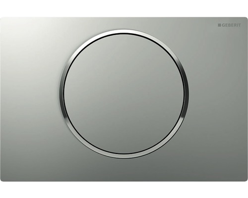 Plaque de commande GEBERIT Sigma 10 plaque mat / touche chrome mat brillant 115.758.JQ.5