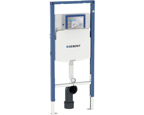 Geberit Duofix Stand-WC-Element H 112 cm mit Sigma UP-Spülkasten 12 cm für Kinder-WC 111.915.005