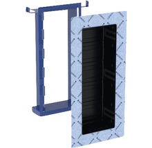 Geberit Montagerahmen und Wandeinbauelement für ein Badezimmer