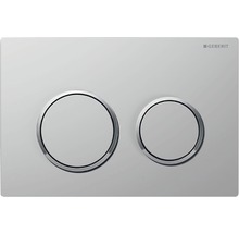 Plaque de déclenchement Geberit avec deux touches de rinçage