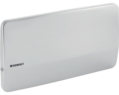 Plaque de recouvrement GEBERIT Twinline acier inoxydable à visser 115.398.001 Plaque de révision Geberit en métal