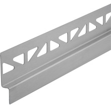 Profilé de carreaux en métal avec découpes triangulaires