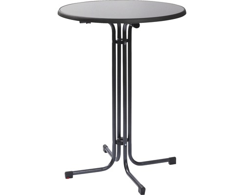 Table haute table de fête VEBA Berlin 70 x h 110 cm anthracite