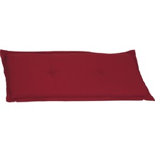 Coussin d'assise Galette de chaise rouge