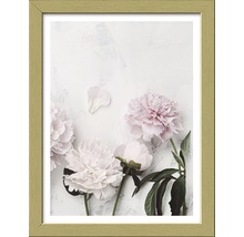Gerahmtes Bild mit floralem Motiv