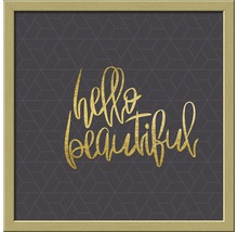Gerahmtes Bild Beautiful & Gold VI 28x28 cm
