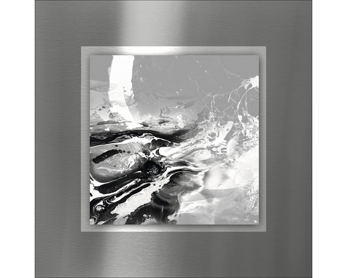 Tableau mural avec motif abstrait et cadre