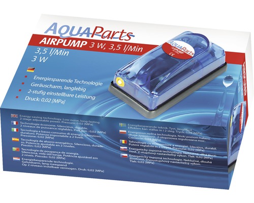 Pompe à air AquaParts Airpump 3 W 3,5 l/min
