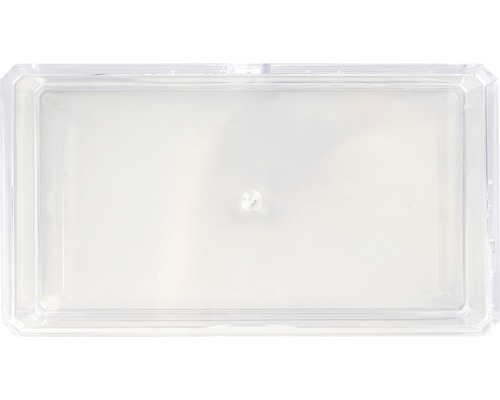 Leere transparente Aufbewahrungsbox