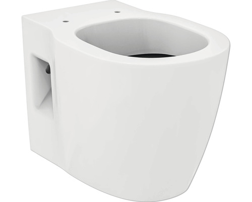 WC suspendu Ideal Standard Connect Freedom cuvette à fond creux surélevée blanc brillant sans abattant E607501