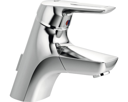 Robinet de lavabo pour vasque à poser Ideal Standard Ceramix Blue chrome A5654AA Mitigeur monocommande en chrome pour lavabo
