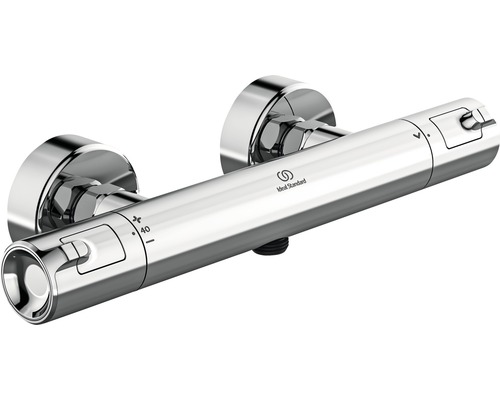Robinet de douche avec thermostat Ideal Standard Ceratherm T50 chrome A7214AA Mitigeur thermostatique apparent pour douche