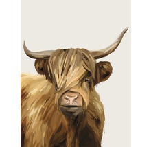 Kunstdruck Highland Cow 60x80cm