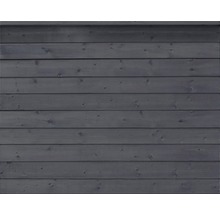 Holzfassade mit Nut und Feder
