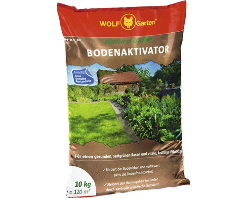 Activateur de sol BIO Natura WOLF-Garten 10 kg 120 m²