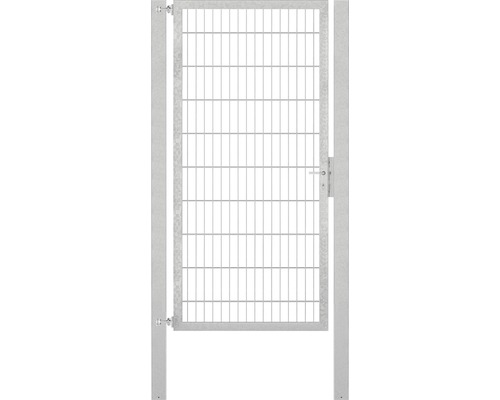 Stabgitter-Einzeltor ALBERTS Flexo Plus 8/6/8 100 x 200 cm inkl. Pfosten 8 x 8 cm feuerverzinkt