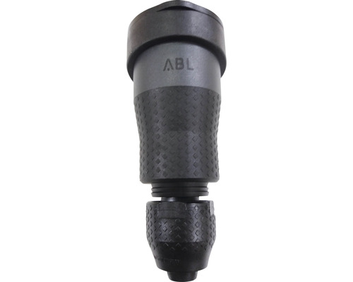 Connecteur fiche à contact de protection professionnel ABL 1589200 IP54 avec affichage de tension + couvercle rabattable à fermeture automatique noir
