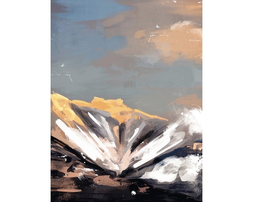 Impression d'art Mountains 18x24 cm
