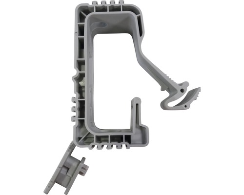 Crochet de gouttière en plastique