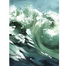 Peinture d''une vague