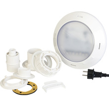 Éclairage de piscine avec pièces encastrables et prise